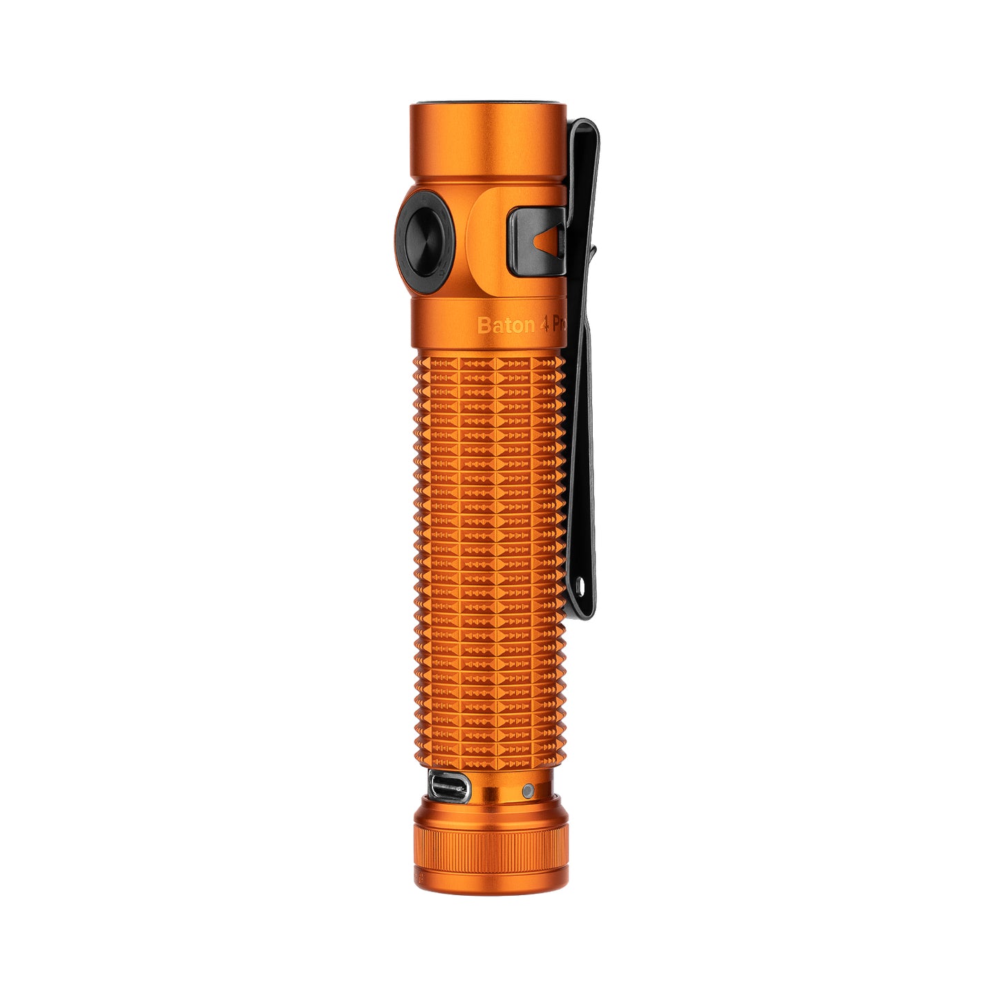 Olight Baton 4 Pro – Orange | 1500 Lumen Rechargeable Edc Flashlight