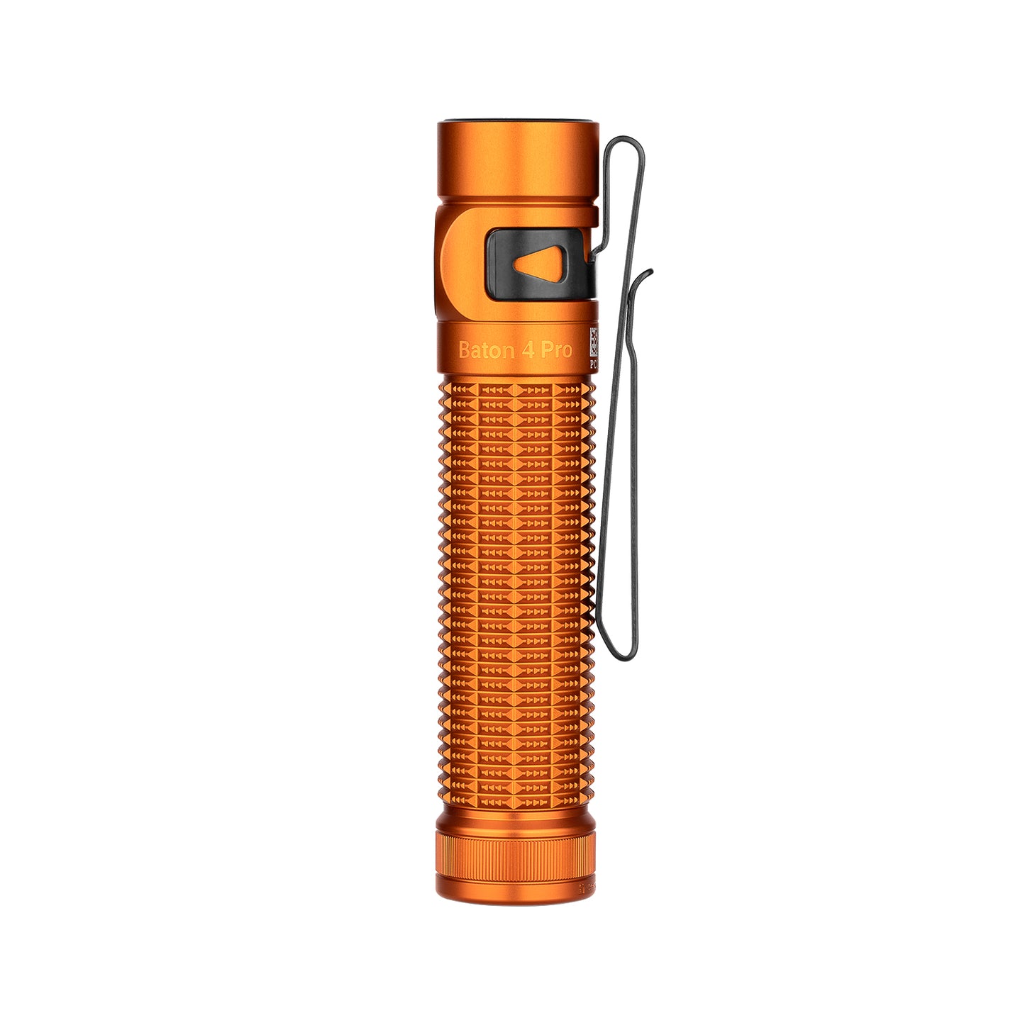 Olight Baton 4 Pro – Orange | 1500 Lumen Rechargeable Edc Flashlight