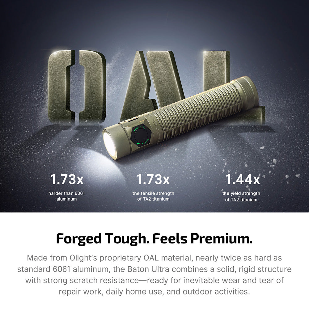 Olight Baton Ultra | 1800 Lumen Rechargeable EDC Flashlight