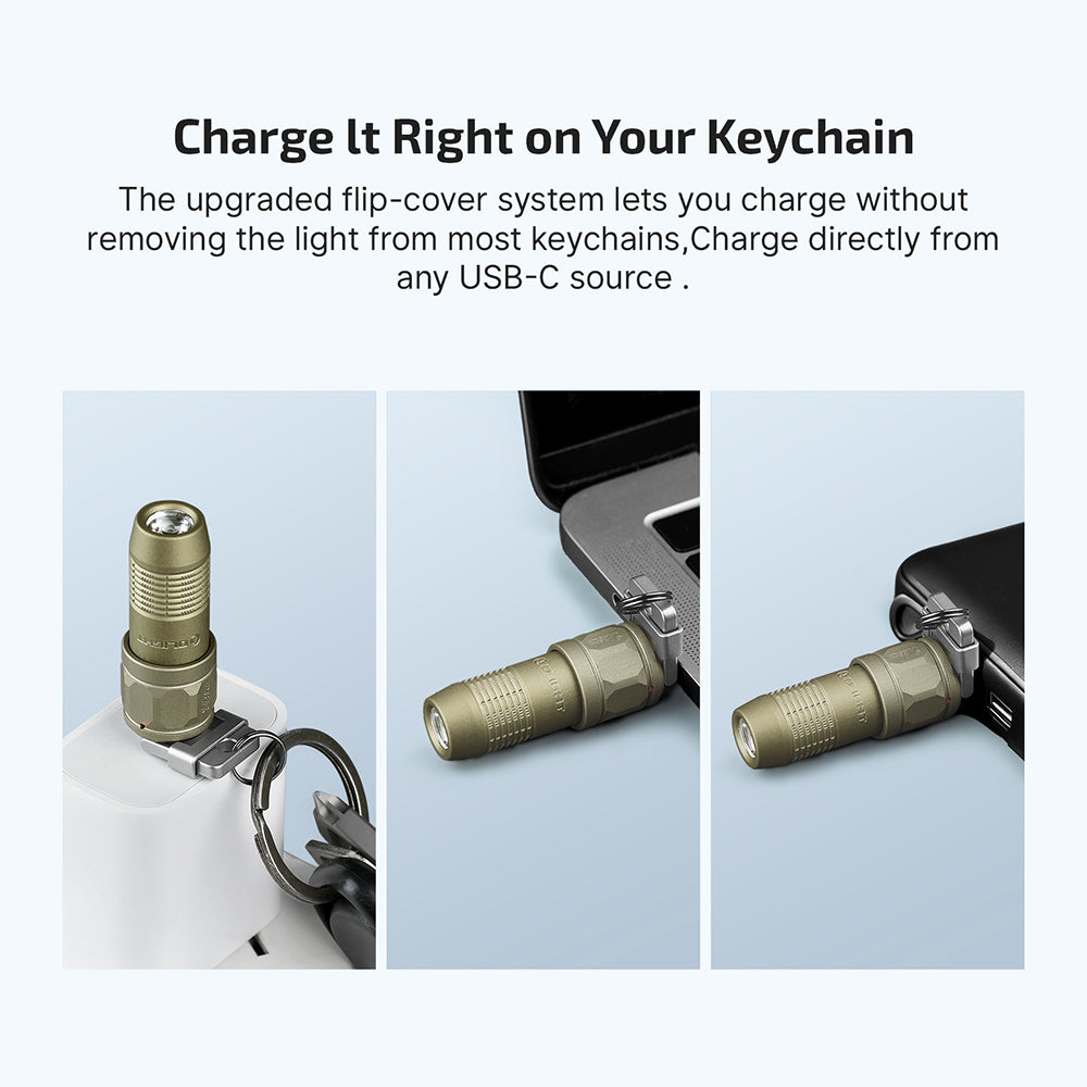 Olight iUltra OAL | Rechargeable Keychain Flashlight