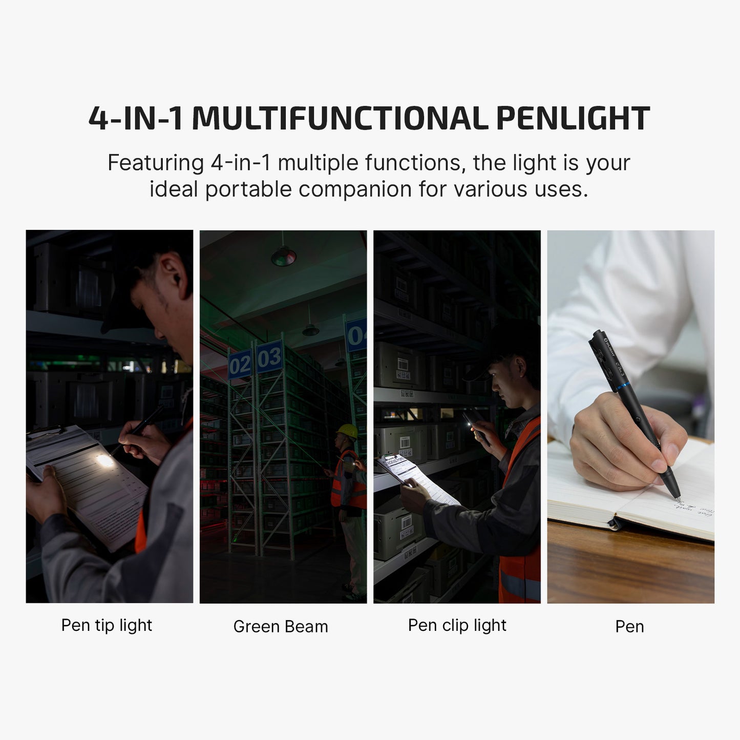 Olight O'Pen 3 | Black | Rechargeable Multifunction Penlight