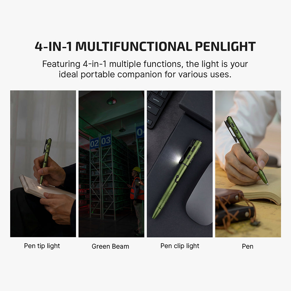 Olight O'Pen 3 | OD Green | Rechargeable Multifunction Penlight
