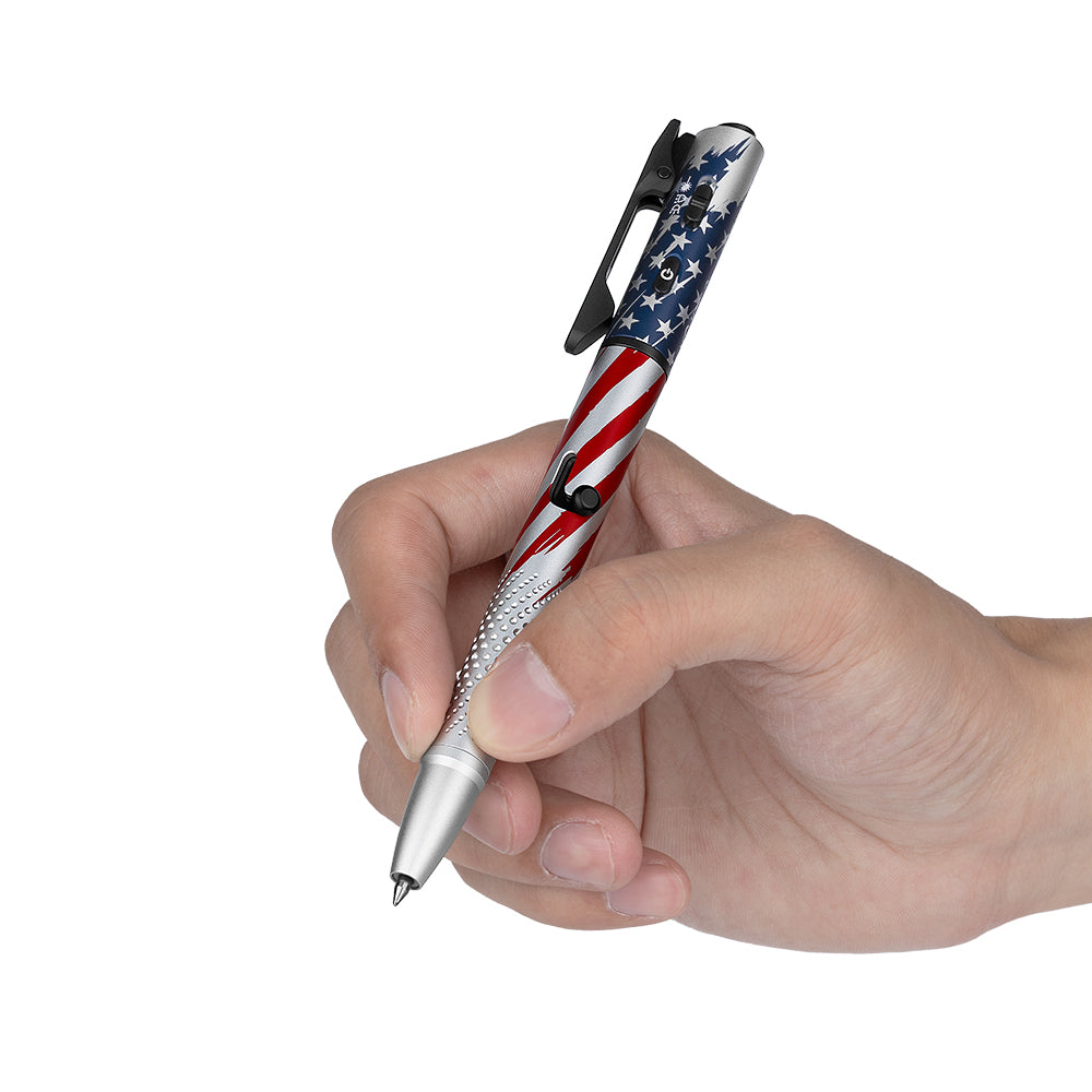 Olight O'Pen 3 | Stars & Stripes Edition | Rechargeable Multifunction Penlight