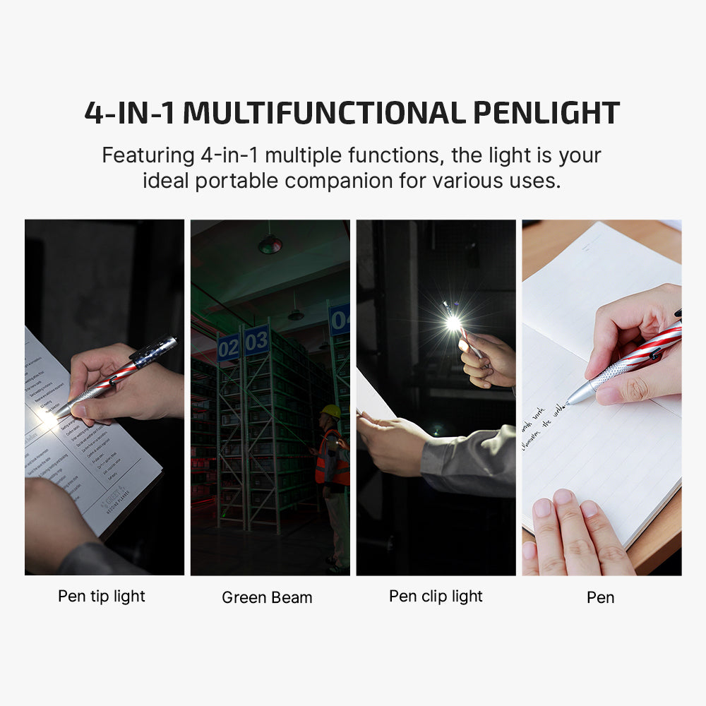 Olight O'Pen 3 | Stars & Stripes Edition | Rechargeable Multifunction Penlight