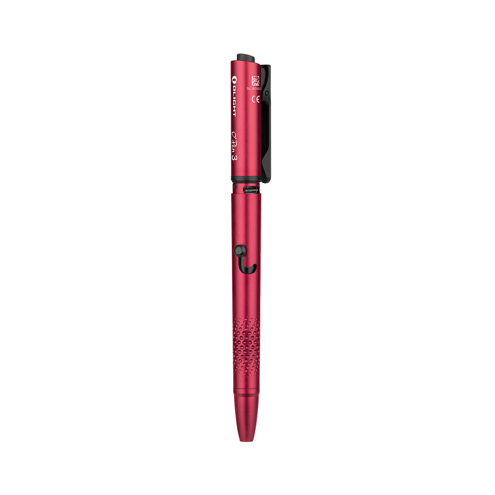 Olight O'Pen 3 | Wine Red | Rechargeable Multifunction Penlight