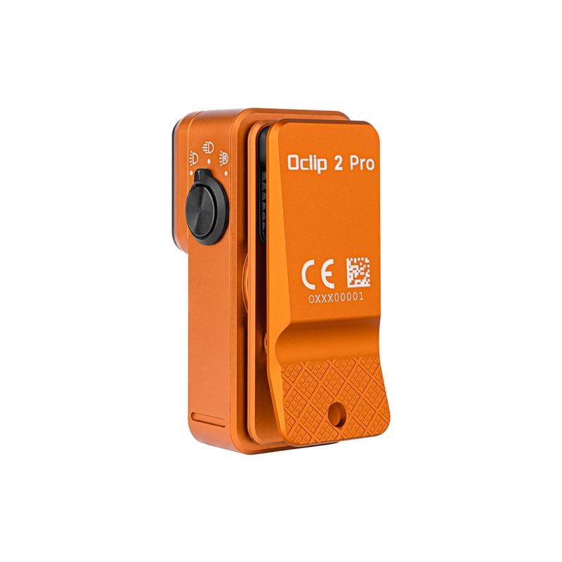 Olight Oclip 2 Pro | Orange | 530 Lumen Clip Flashlight