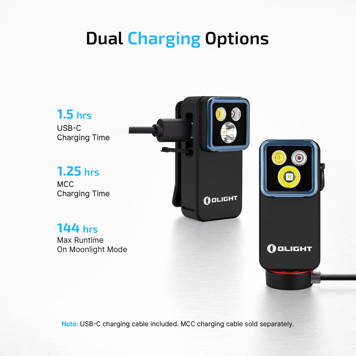 Olight Oclip 2 Pro Premium | Black | Mobile Charging Dock