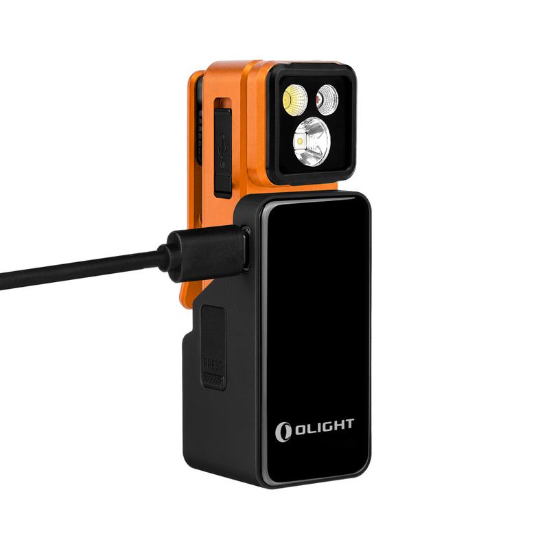 Olight Oclip 2 Pro Premium | Orange | Mobile Charging Dock