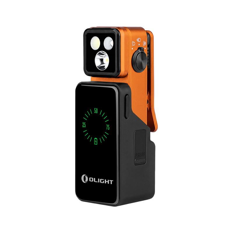 Olight Oclip 2 Pro Premium | Orange | Mobile Charging Dock