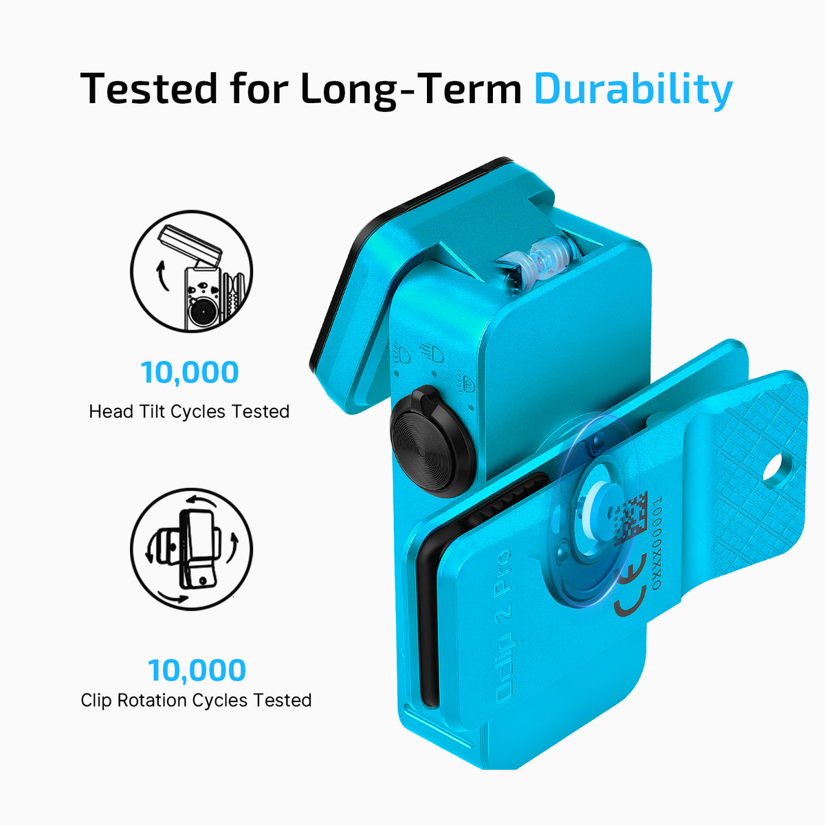Olight Oclip 2 Pro Premium | Tidal Blue | Mobile Charging Dock