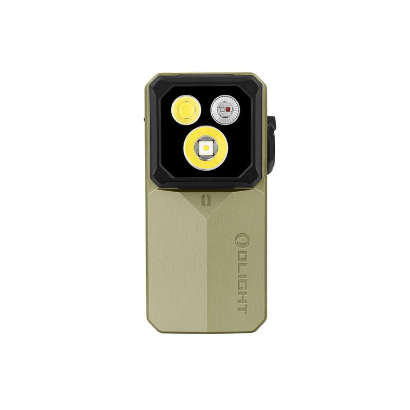 Olight Oclip 2 Ultra | Olive Green | Flood + Spot + Red + UV Clip Light