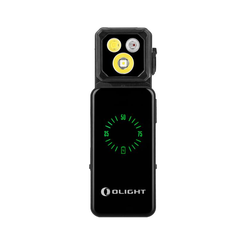 Olight Oclip 2 Ultra Premium | Onyx Black | Mobile Charging Dock