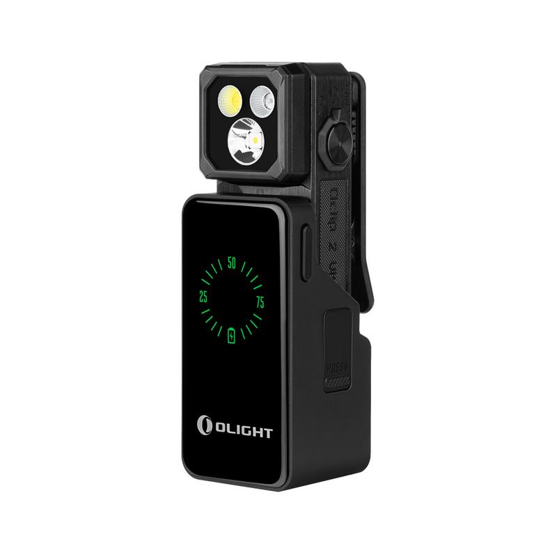 Olight Oclip 2 Ultra Premium | Onyx Black | Mobile Charging Dock