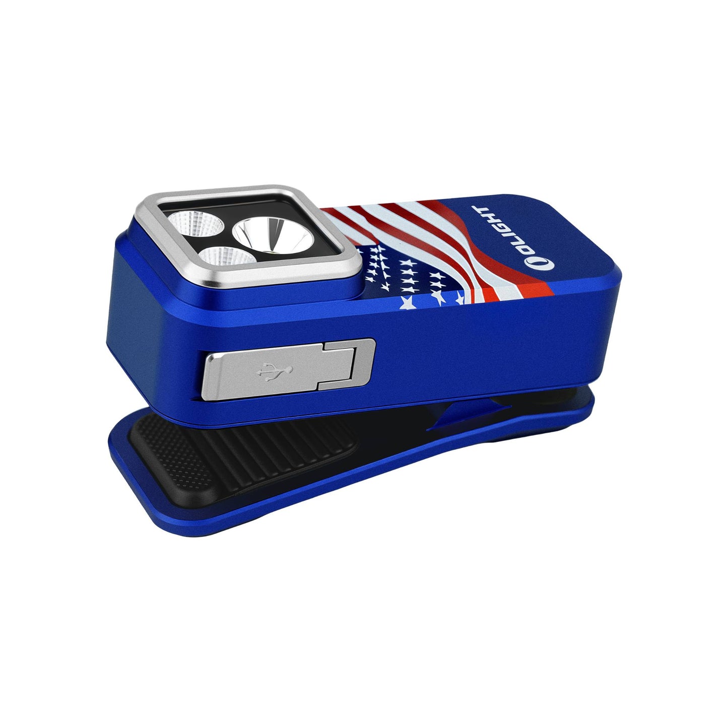 Olight Oclip Pro S | Stars & Stripes Edition | 5-in-1 Rechargeable Clip Flashlight
