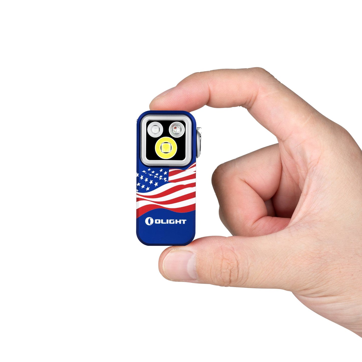 Olight Oclip Pro S | Stars & Stripes Edition | 5-in-1 Rechargeable Clip Flashlight