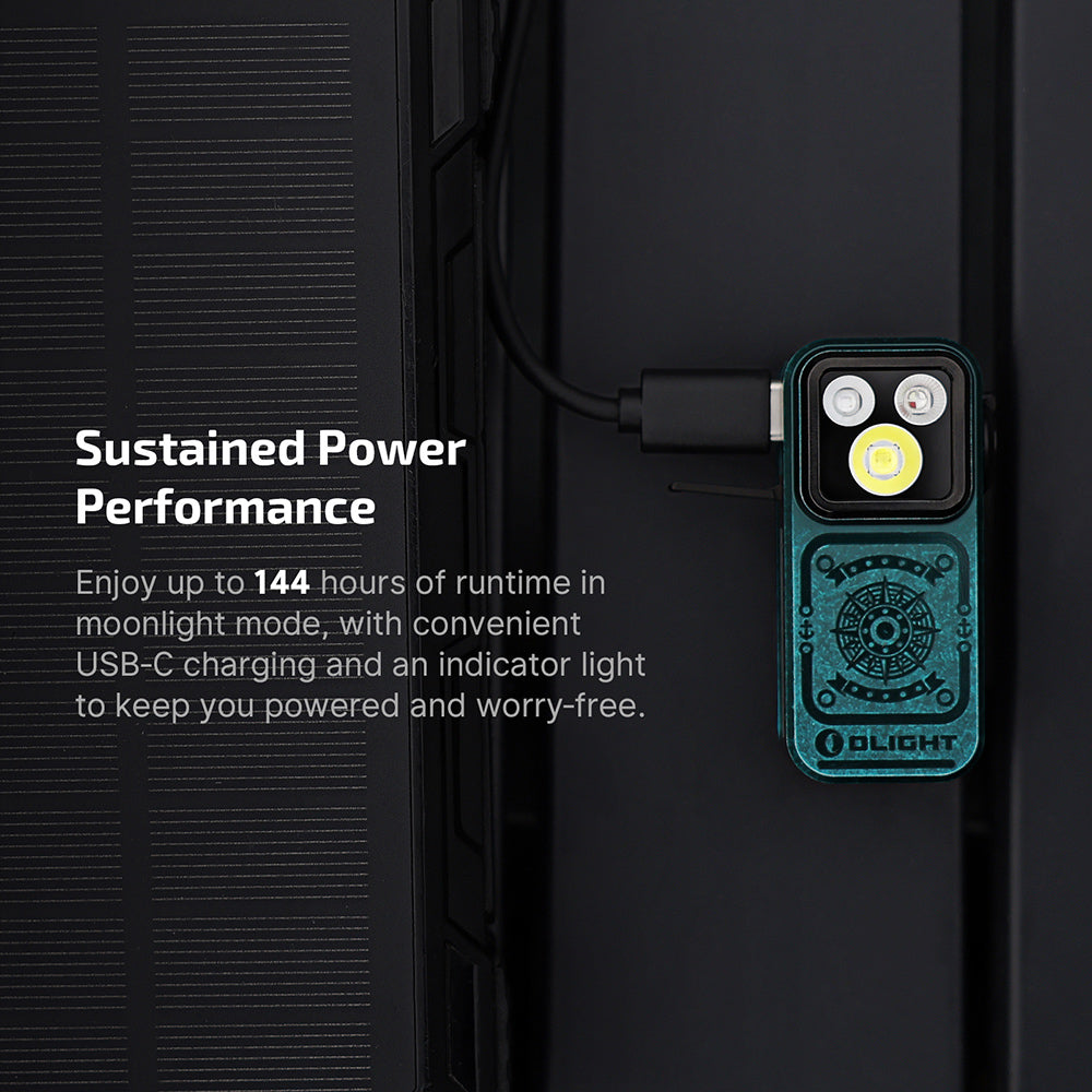Olight Oclip Pro S | Sunken Artifact | 5-in-1 Rechargeable Clip Flashlight