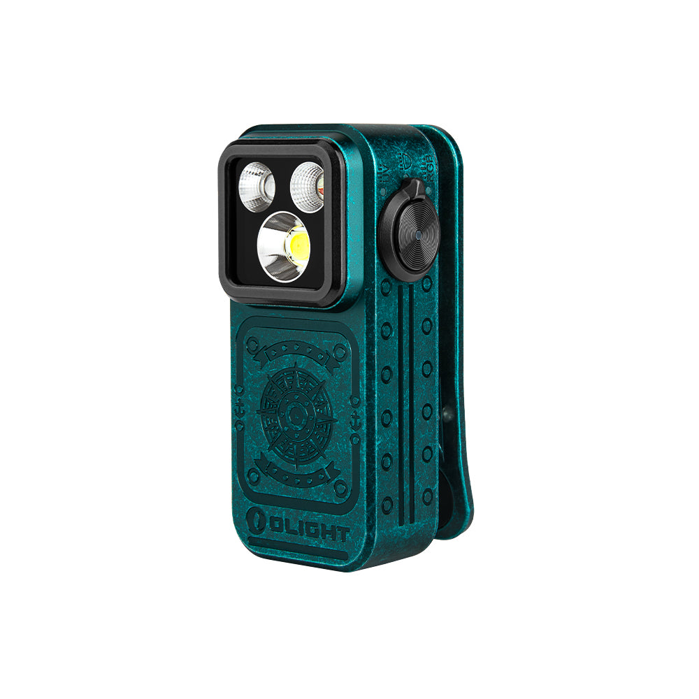Olight Oclip Pro S | Sunken Artifact | 5-in-1 Rechargeable Clip Flashlight