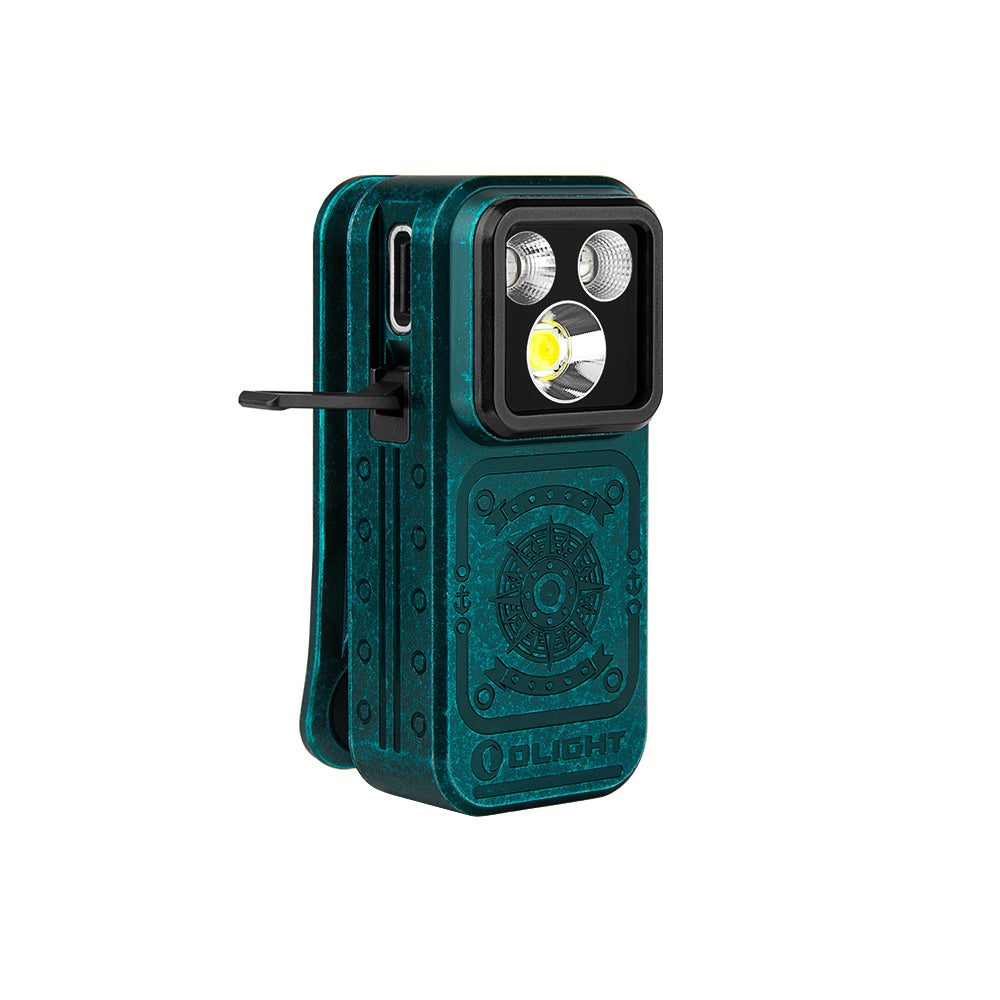 Olight Oclip Pro S | Sunken Artifact | 5-in-1 Rechargeable Clip Flashlight