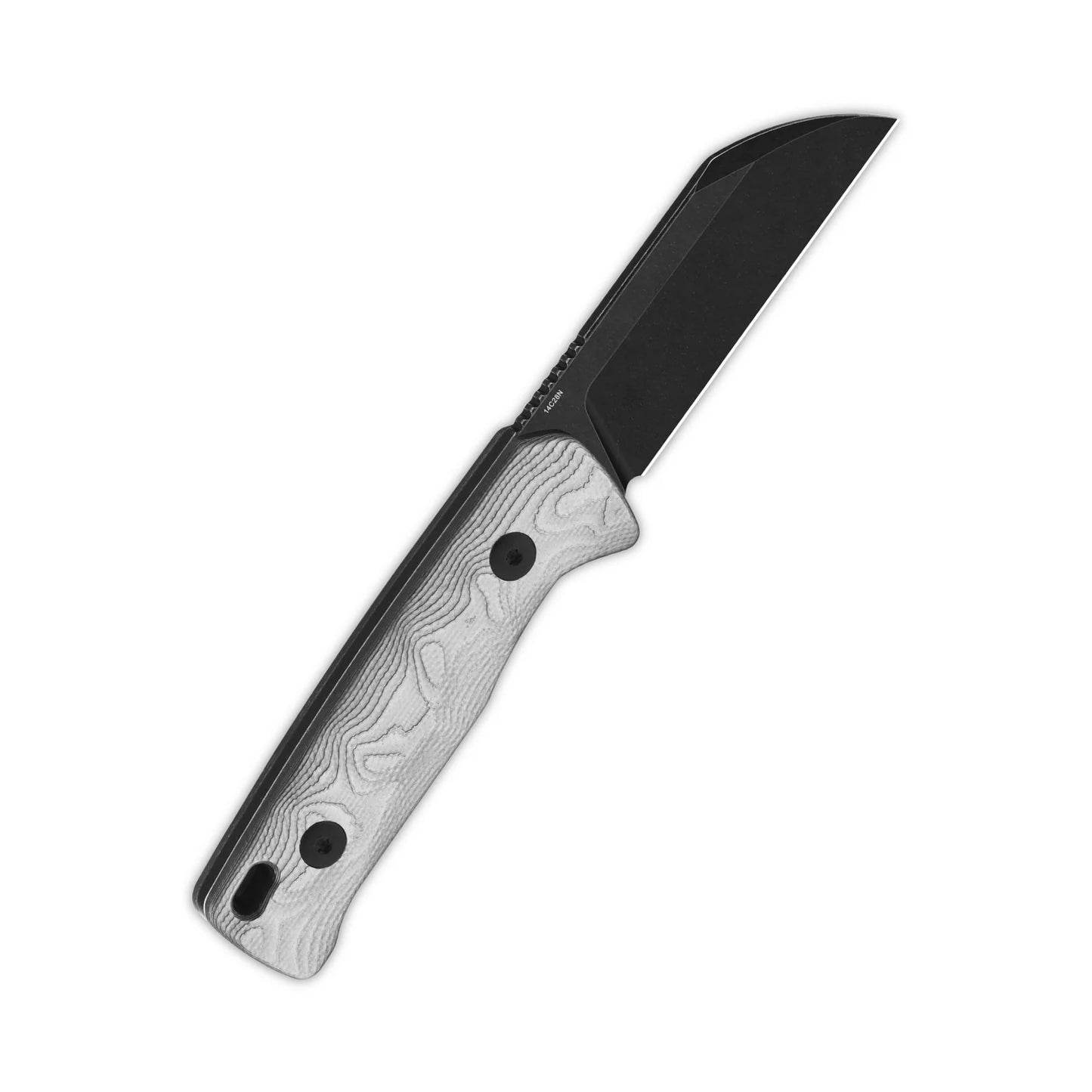 QSP Baby Penguin | G10 + Aluminum Foil | Black 14C28N + Clip Slip