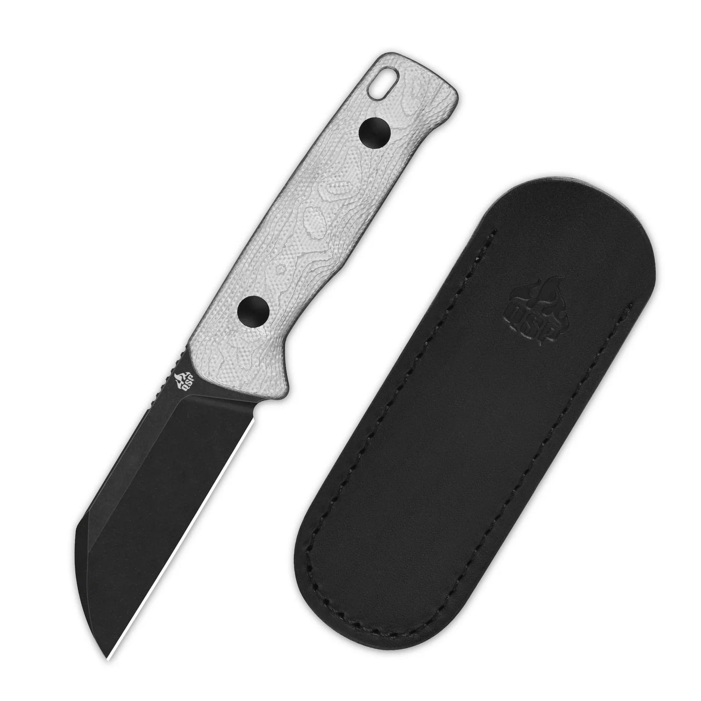 QSP Baby Penguin | G10 + Aluminum Foil | Black 14C28N + Clip Slip