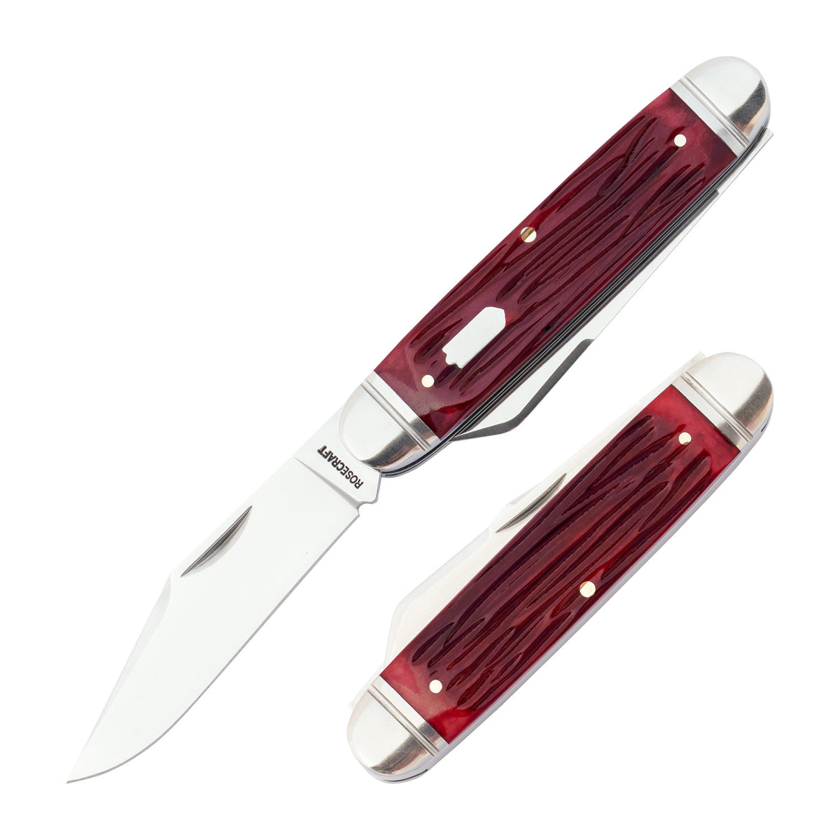 RoseCraft Briarpatch Jack | Red Jigged Bone | 14C28N