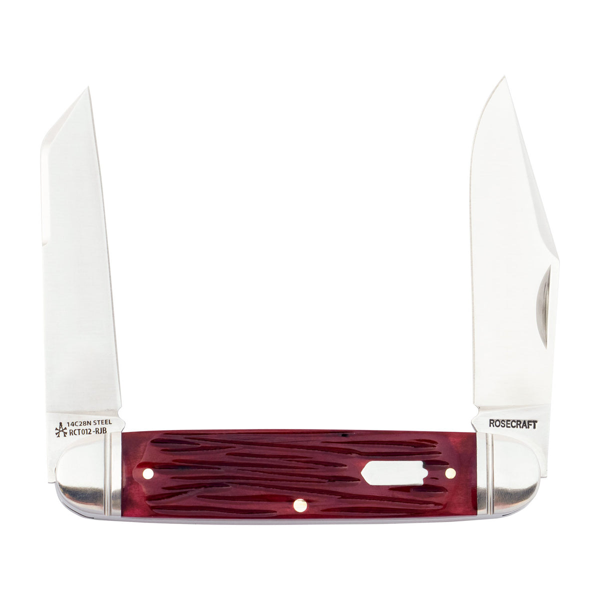 RoseCraft Briarpatch Jack | Red Jigged Bone | 14C28N