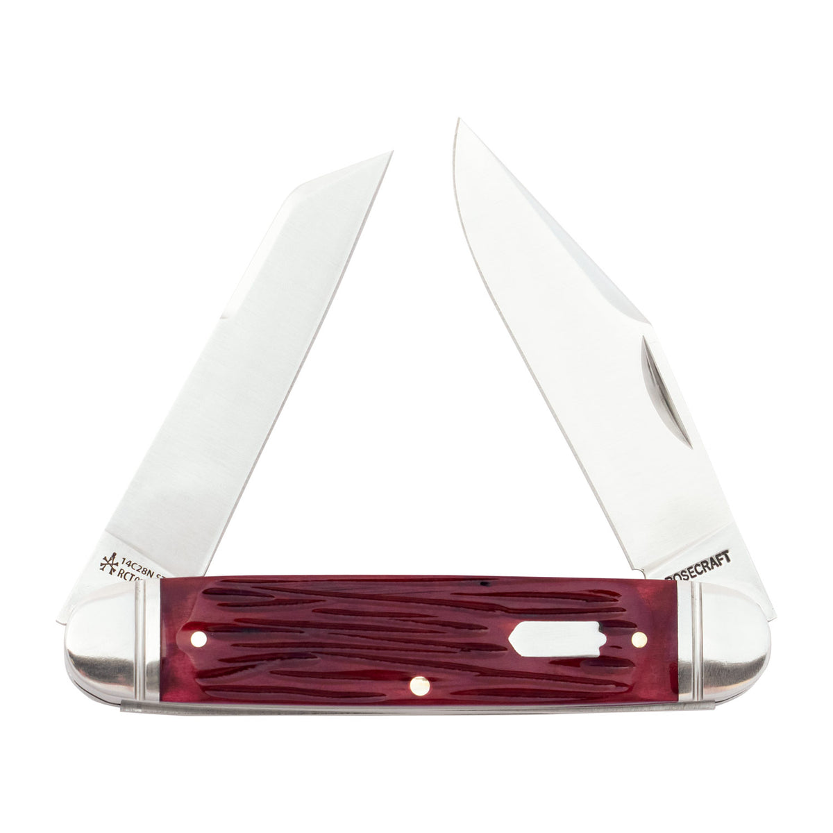 RoseCraft Briarpatch Jack | Red Jigged Bone | 14C28N