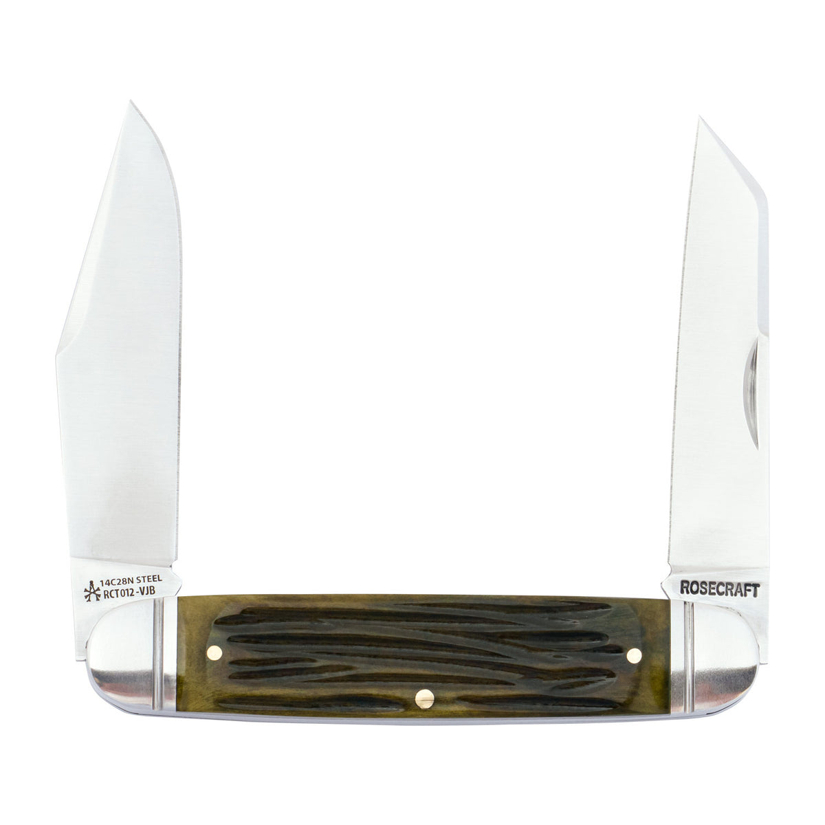 RoseCraft Briarpatch Jack | Vintage Jigged Bone | 14C28N