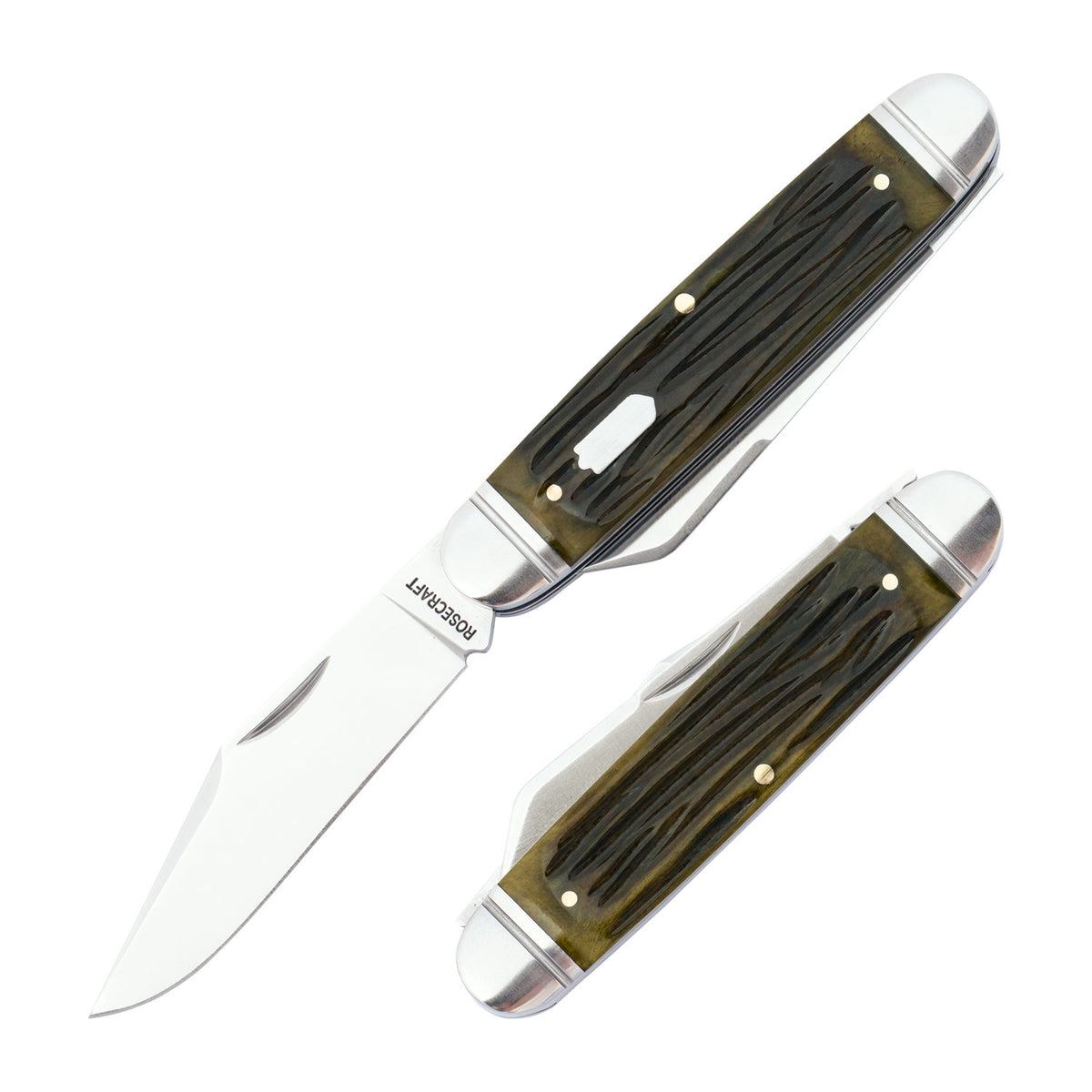 RoseCraft Briarpatch Jack | Vintage Jigged Bone | 14C28N