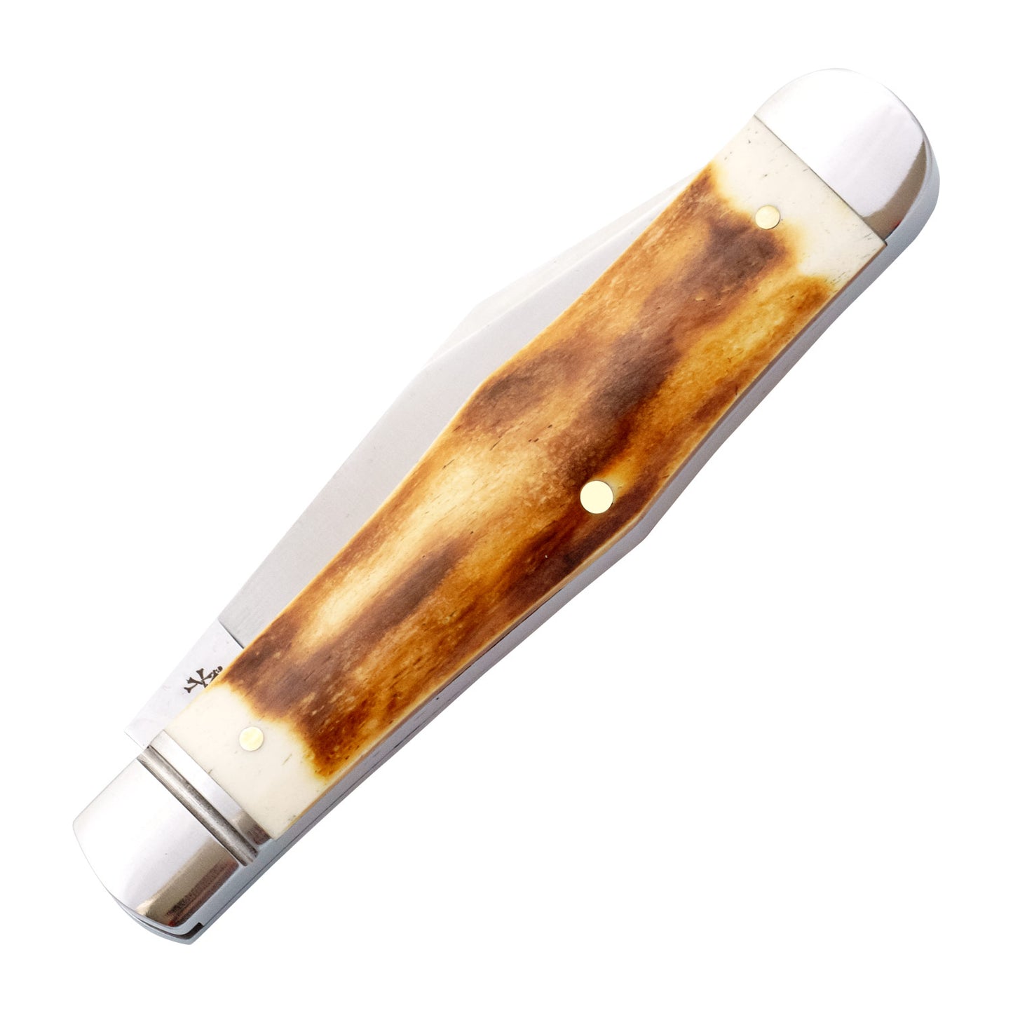 RoseCraft Cumberland River Coke Bottle | Toasted White Bone | 14C28N Slip Joint