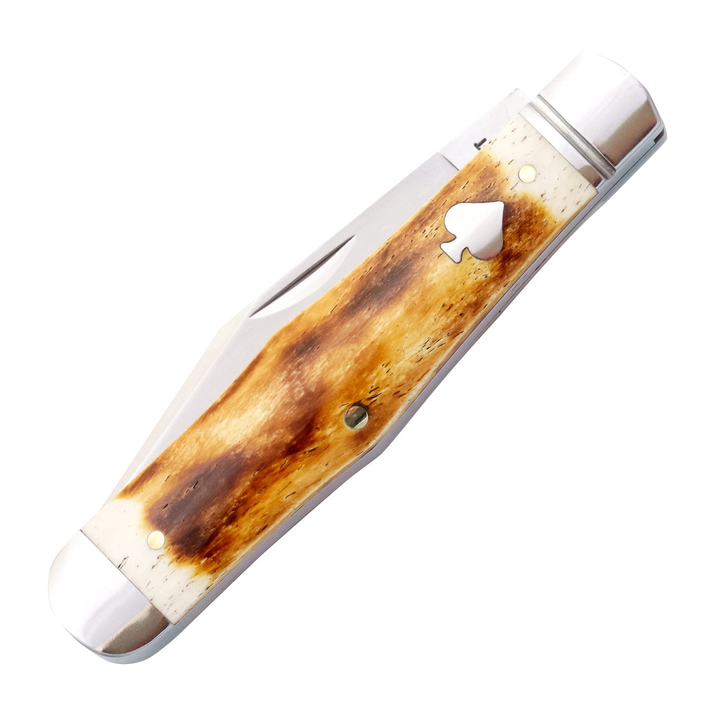 RoseCraft Cumberland River Coke Bottle | Toasted White Bone | 14C28N Slip Joint