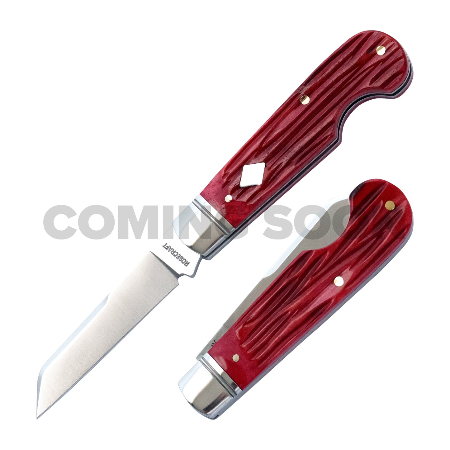 RoseCraft Elk River Easy Open Jack | Red Jigged Bone | 14C28N