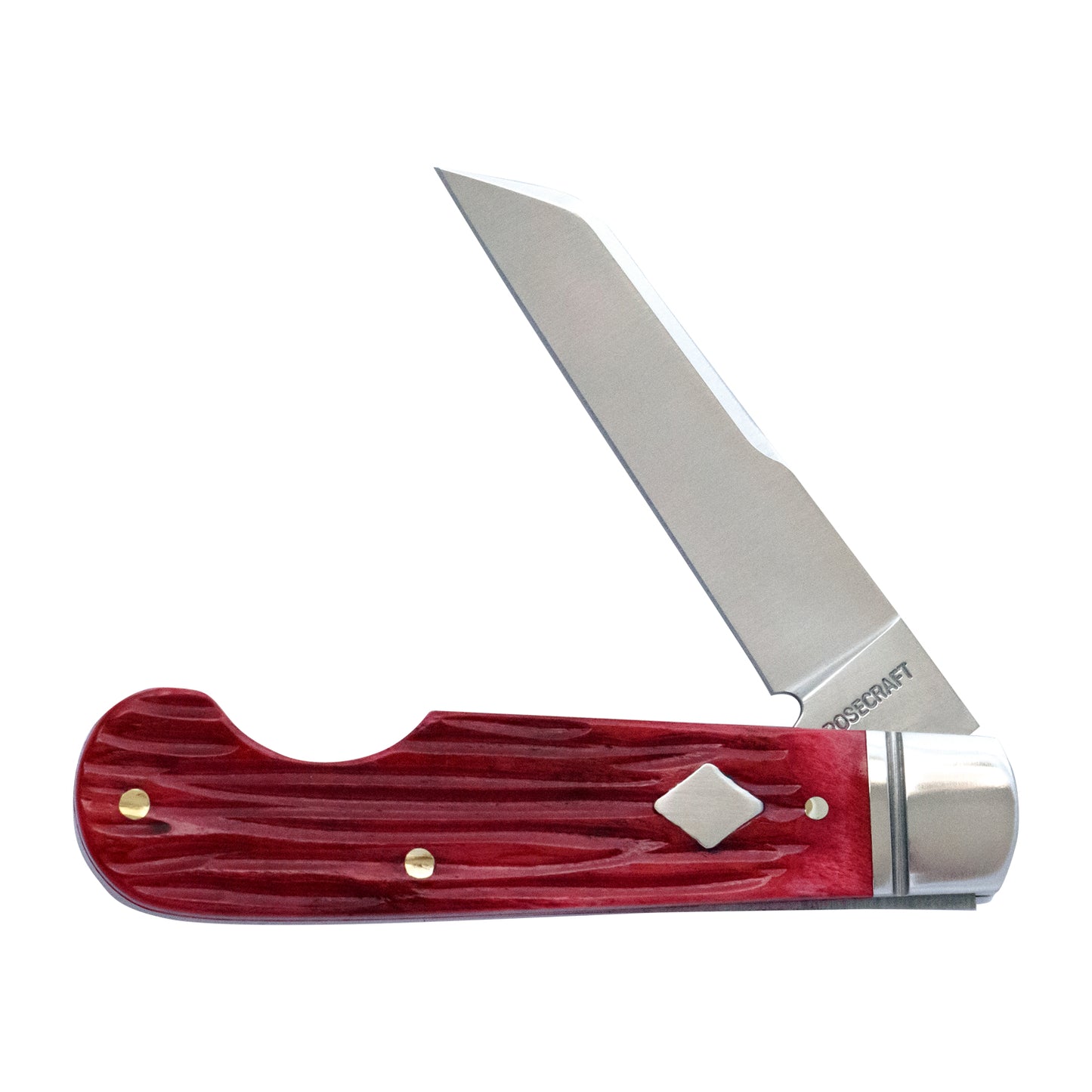 RoseCraft Elk River Easy Open Jack | Red Jigged Bone | 14C28N