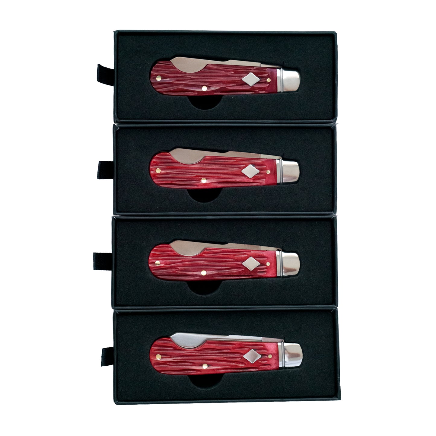 RoseCraft Elk River Easy Open Jack | Red Jigged Bone | 14C28N