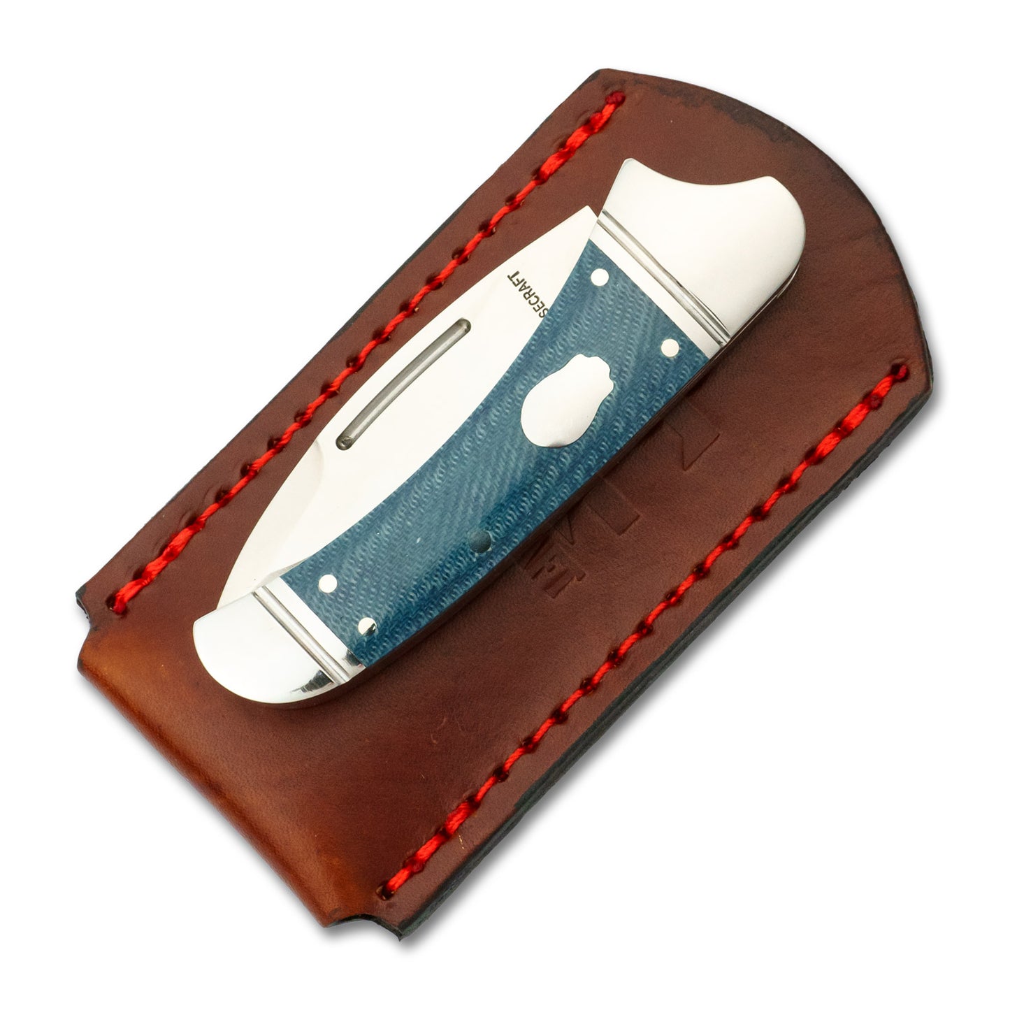 RoseCraft Zambezi on the large leather slip, showcasing fit for wider or larger-framed slip joints.