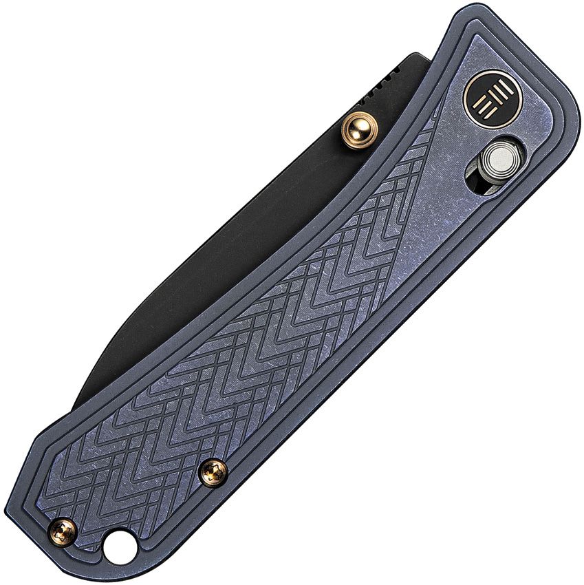 Weknife Bougie Banter | Blue Titanium + S45Vn