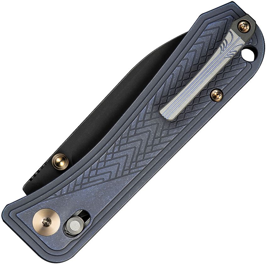 Weknife Bougie Banter | Blue Titanium + S45Vn