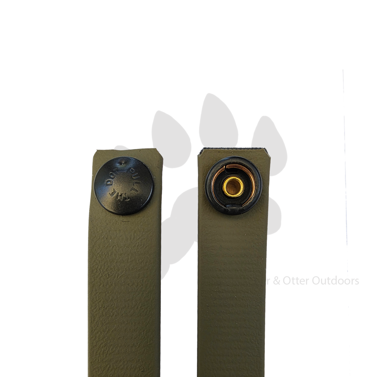 Wizard Forge Soft Loops | Biothane Belt Straps for Kydex Sheaths | FDE