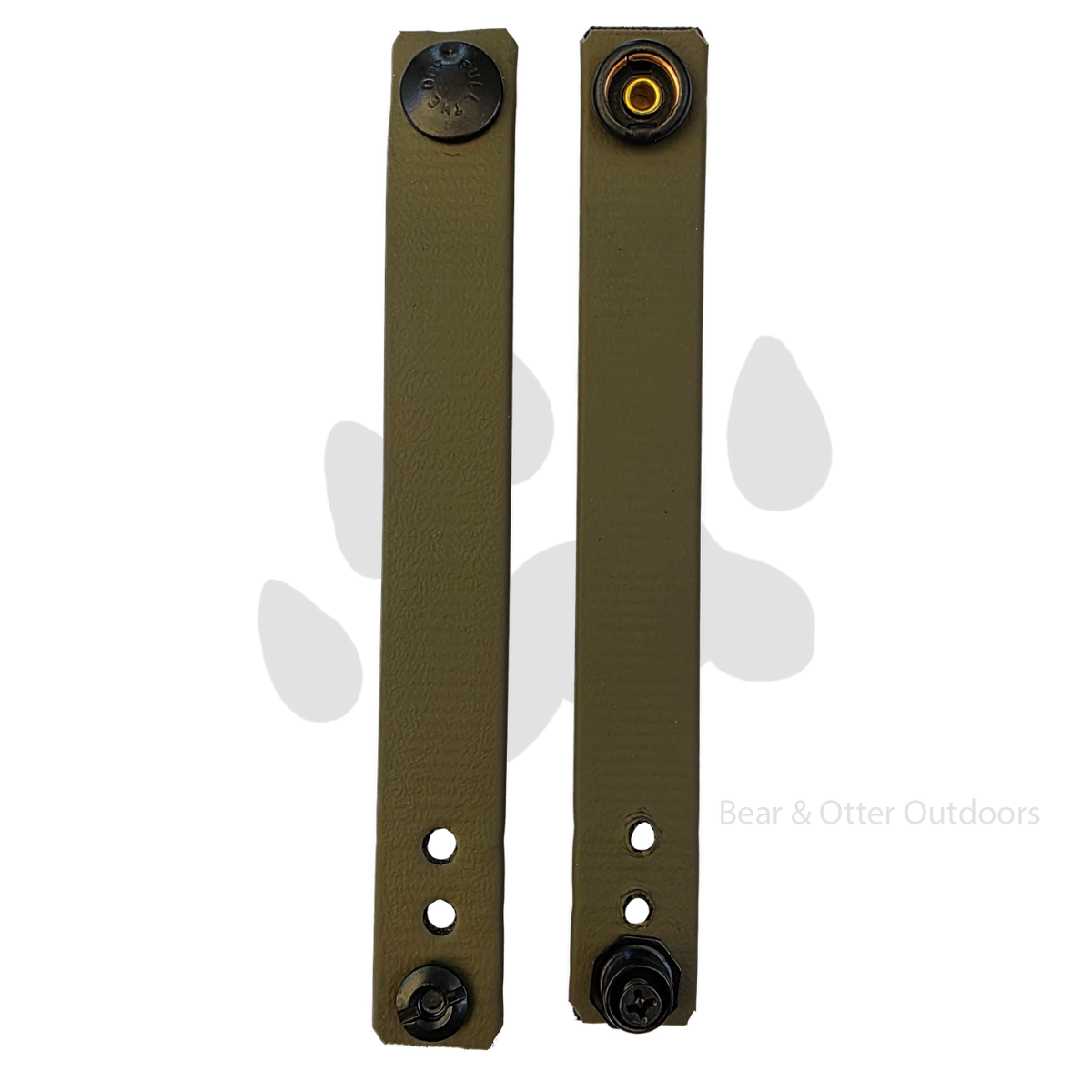 Wizard Forge Soft Loops | Biothane Belt Straps for Kydex Sheaths | FDE