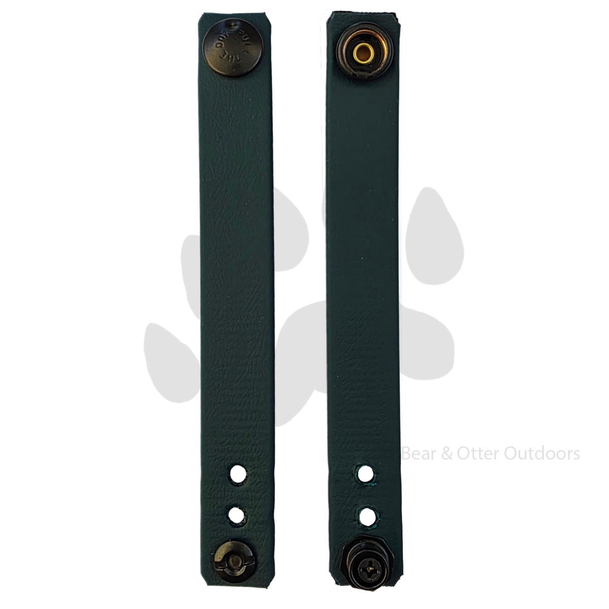 Wizard Forge Soft Loops | Biothane Belt Straps for Kydex Sheaths | Forest