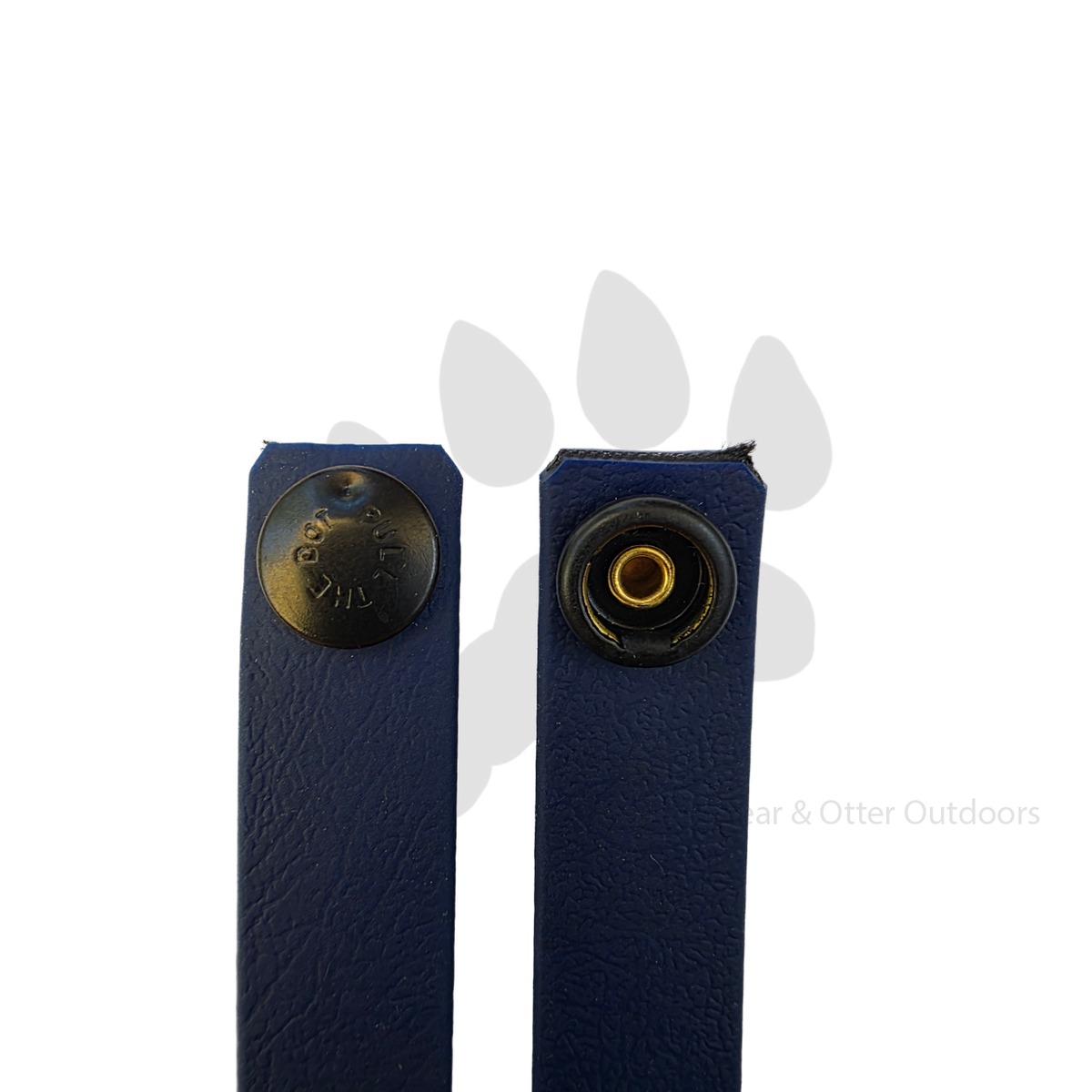 Wizard Forge Soft Loops | Biothane Belt Straps for Kydex Sheaths | Navy