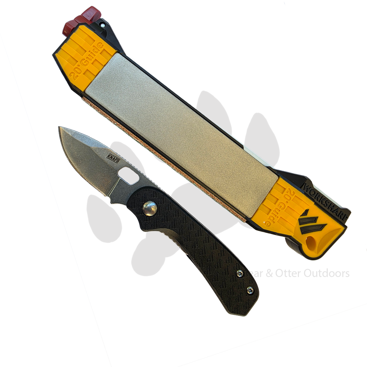 Knafs x Work Sharp Lander 5 Limited Edition + Guided Field Sharpener Bundle