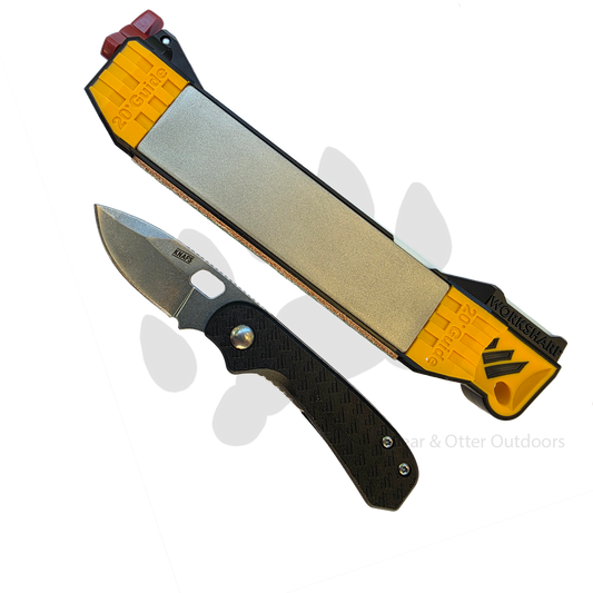 Knafs x Work Sharp Lander 5 Limited Edition + Guided Field Sharpener Bundle